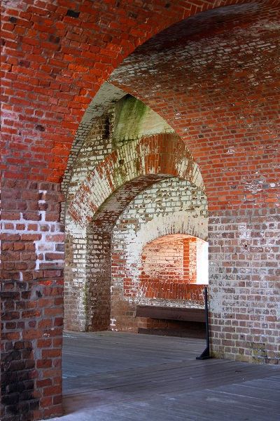 Fort Pulaski Brick Arches-Tybee Island-Georgia-USA
